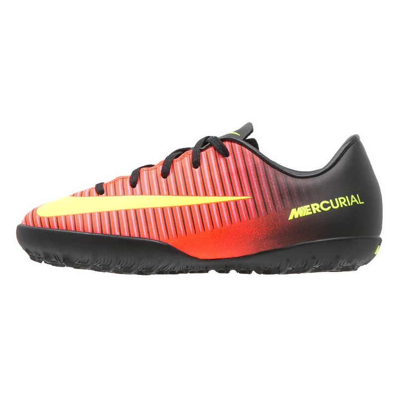 Nike Performance MERCURIAL VAPOR XI TF Chaussures de foot multicrampons total crimson/volt/black/pink blast