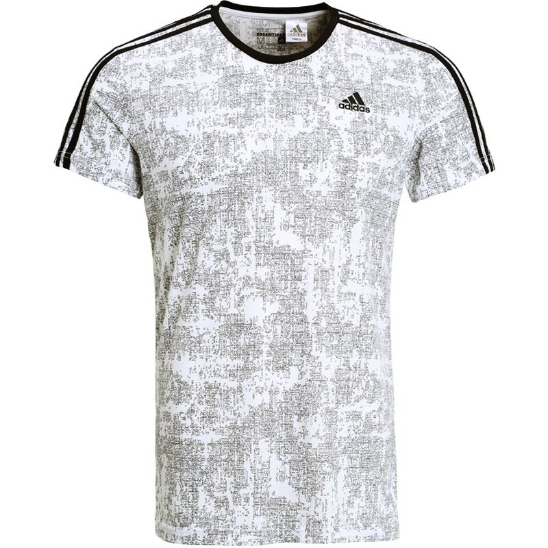 adidas Performance ESSENTIALS Tshirt de sport white/black