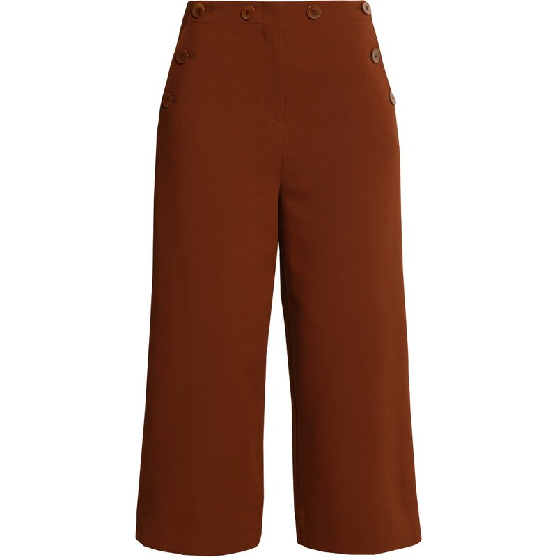 Tibi SAILOR NERD Pantalon classique amber brown