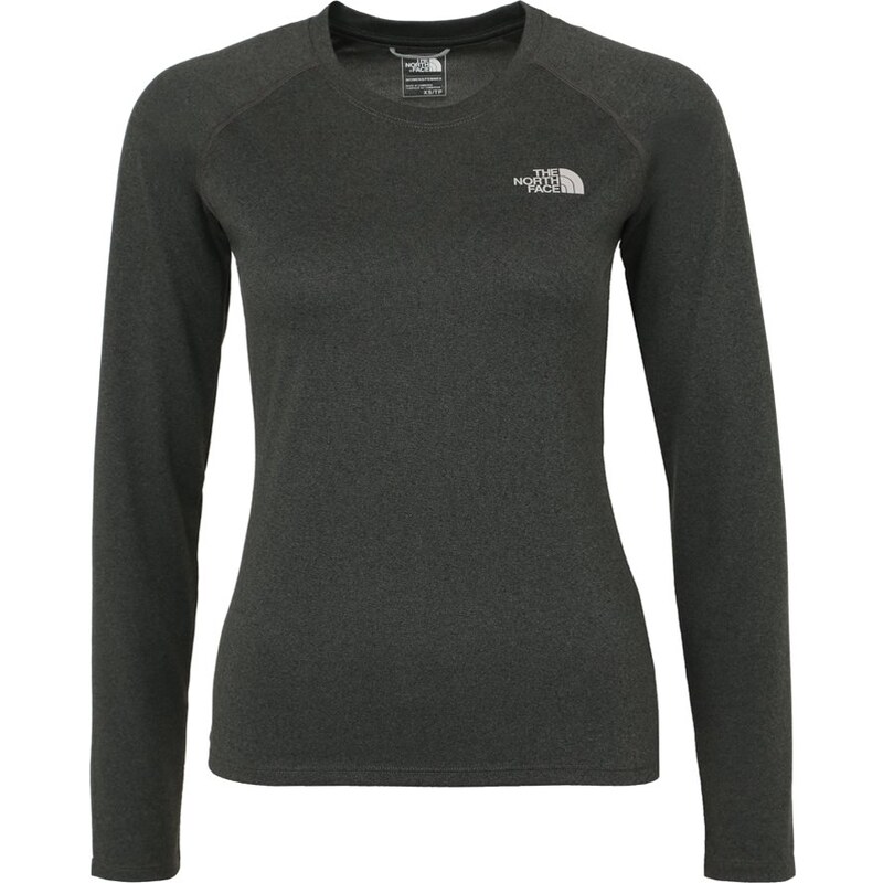 The North Face REAXION AMP Tshirt à manches longues dark grey heather