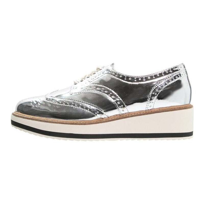 SPM LUXGEN Chaussures à lacets silver