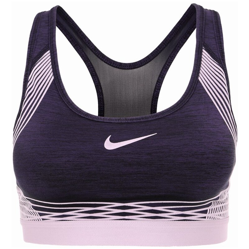 Nike Performance PRO HYPER Soutiengorge de sport purple dynasty/plum fog