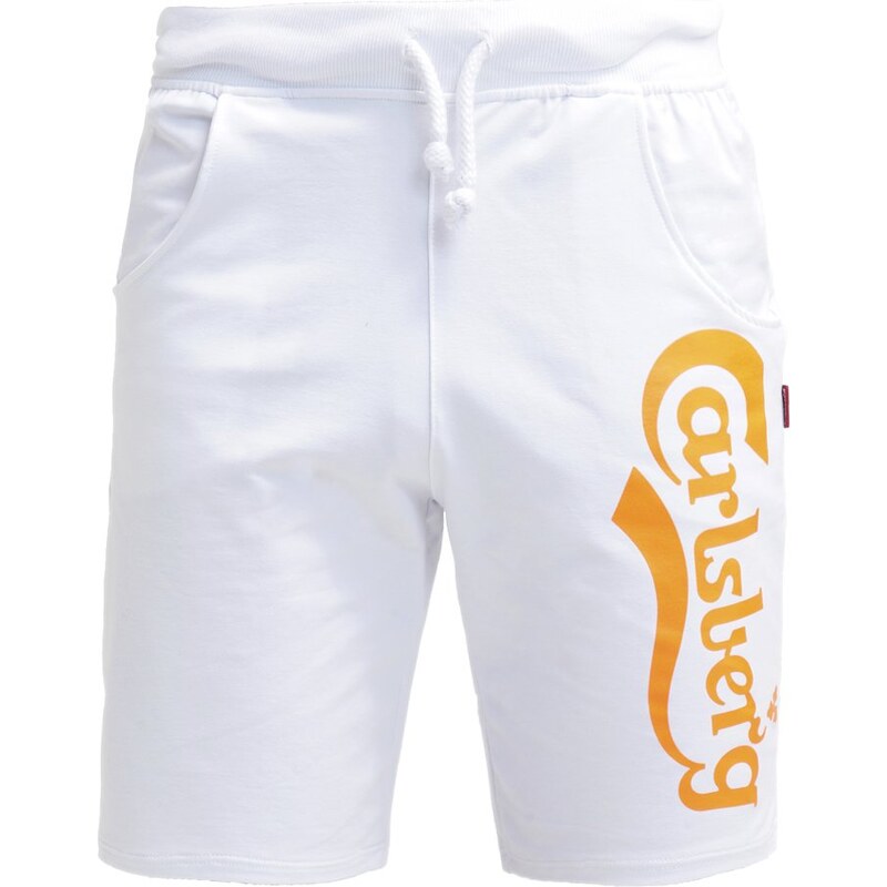 Carlsberg FELPINA Pantalon de survêtement bianco