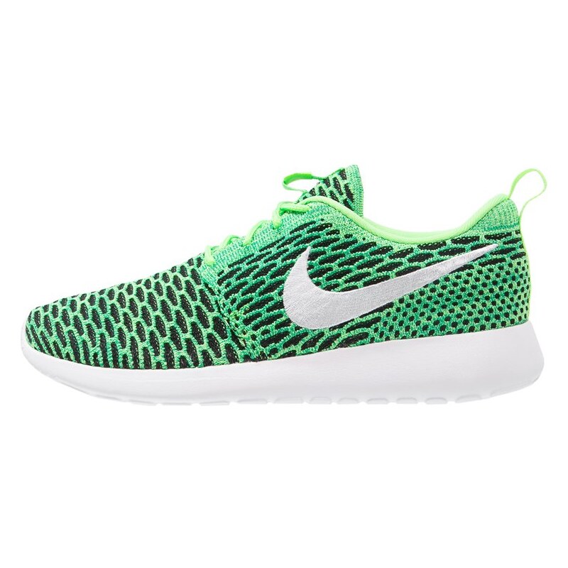 Nike Sportswear ROSHE ONE FLYKNIT Baskets basses voltage green/white/lucid green