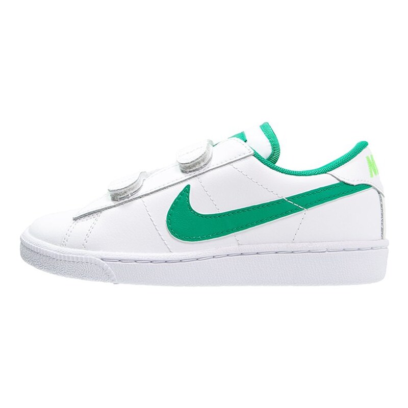 Nike Sportswear TENNIS CLASSIC Baskets basses white/lucid green/voltage green