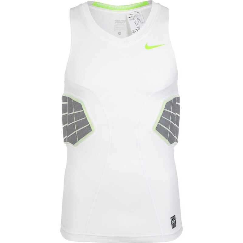 Nike Performance PRO COMBAT HYPERSTRONG Caraco white/volt