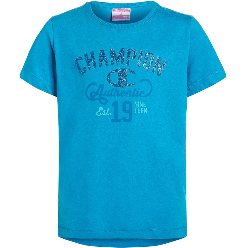 Champion Tshirt imprimé turquoise