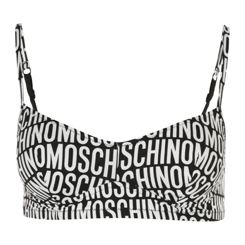 Moschino Underwear Soutiengorge à armatures bianco/nero