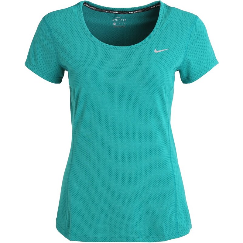 Nike Performance Tshirt de sport rio teal/reflective silver