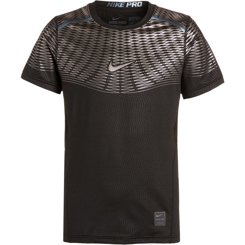 Nike Performance PRO HYPERCOOL MAX Tshirt de sport noir / argenté