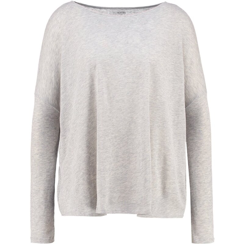 Majestic Pullover gris chine clair