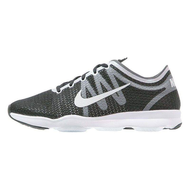 Nike Performance AIR ZOOM FIT 2 Chaussures d'entraînement et de fitness black/white/dark grey/wolf grey