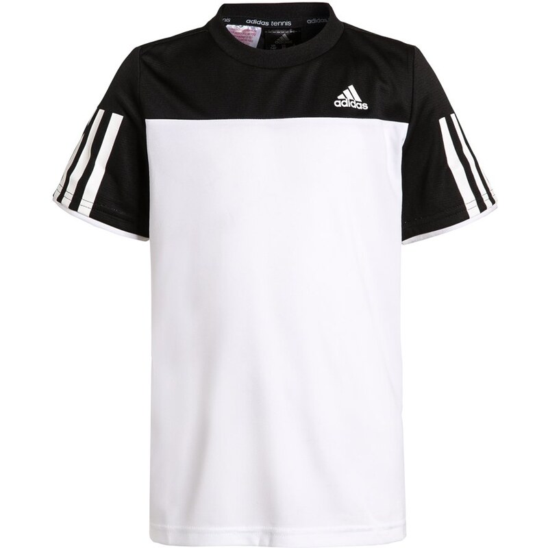 adidas Performance CLUB Tshirt de sport white/black