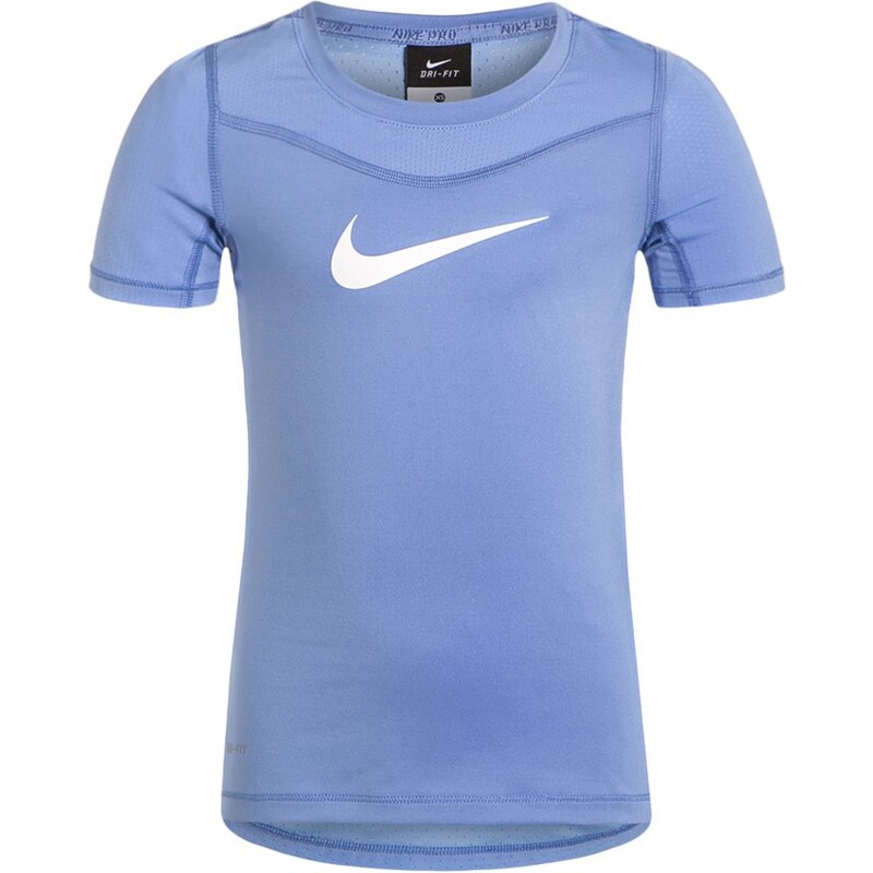 Nike Performance PRO HYPERCOOL Tshirt imprimé chalk blue/white