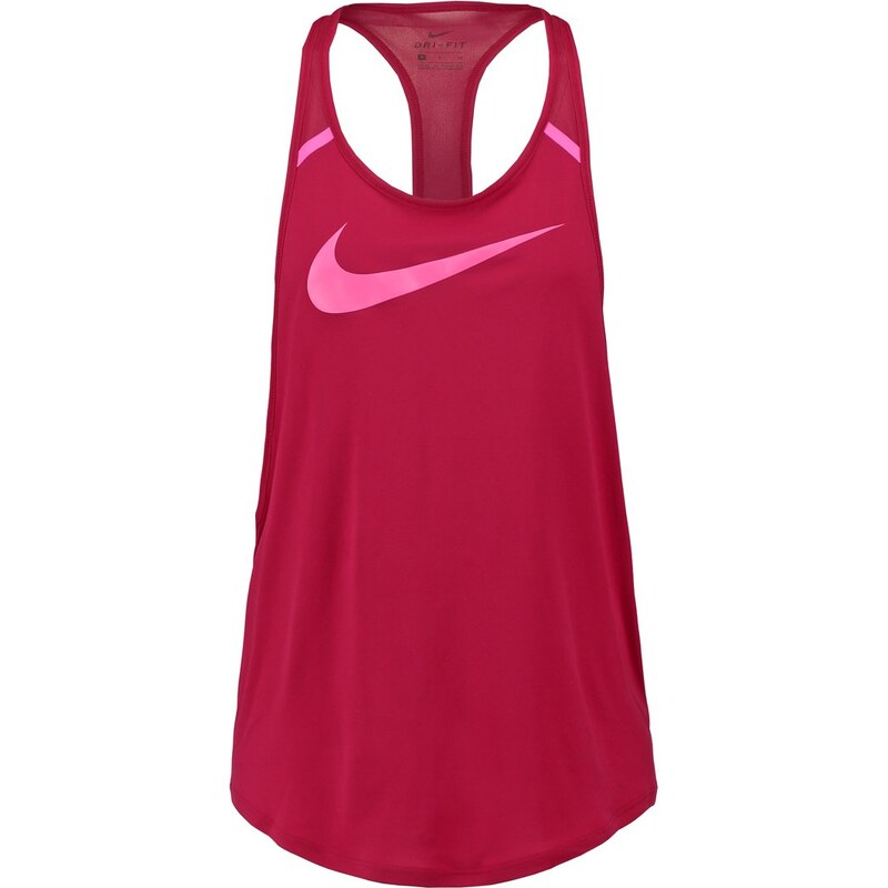 Nike Performance FLOW Tshirt de sport noble red/hyper pink