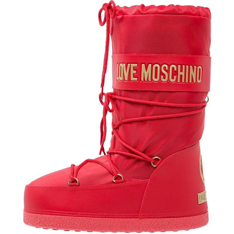 Love Moschino Bottes de neige rosso