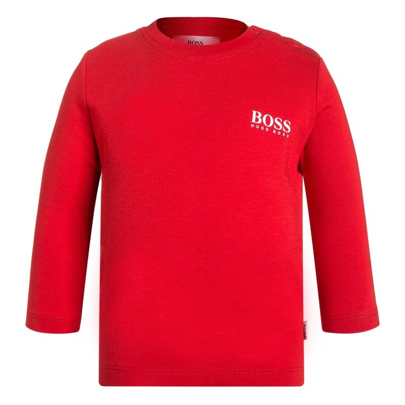 BOSS Kidswear Tshirt à manches longues pop red