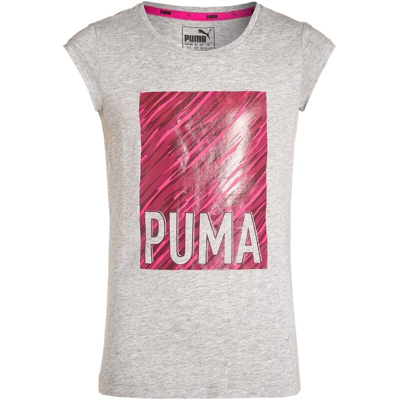Puma STYLE Tshirt imprimé light gray heather