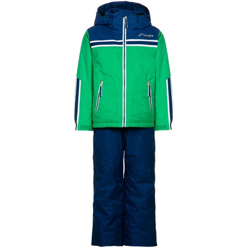 Phenix LIGHTNING SET Combinaison de ski green/navy