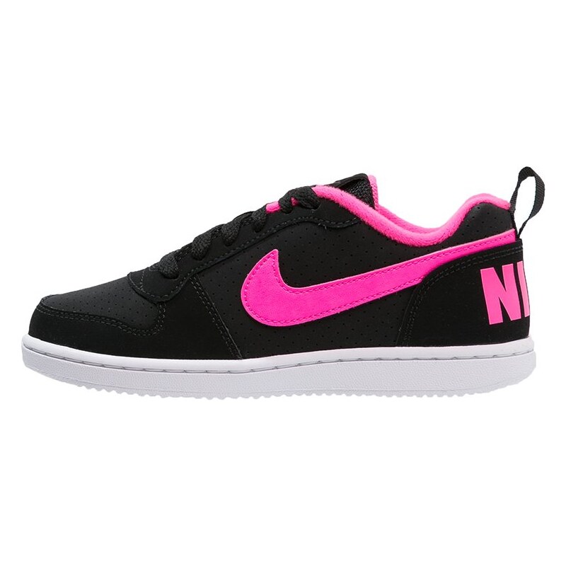 Nike Sportswear COURT BOROUGH Baskets basses black/pink blast