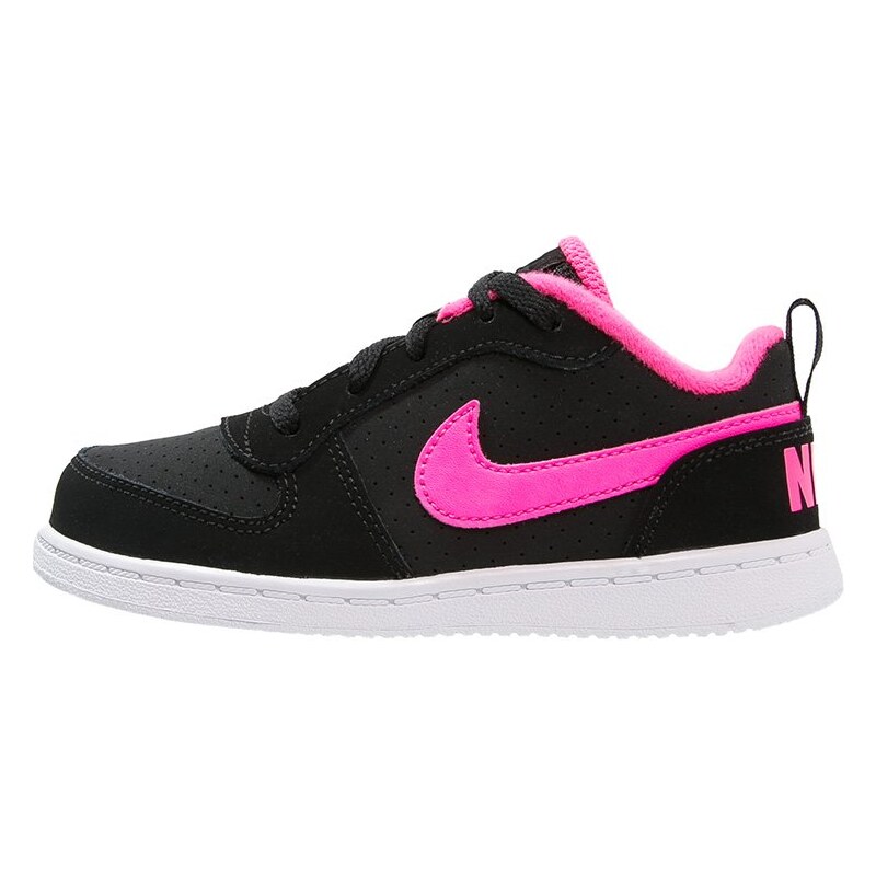 Nike Sportswear COURT BOROUGH Baskets basses black/pink blast