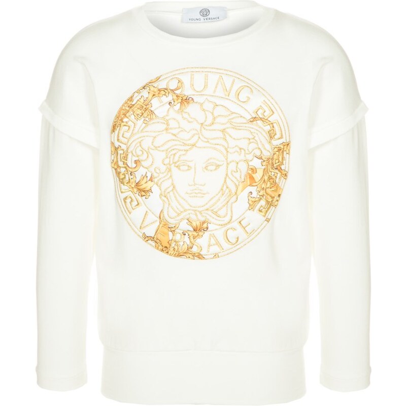 Young Versace Tshirt à manches longues bianco/oro