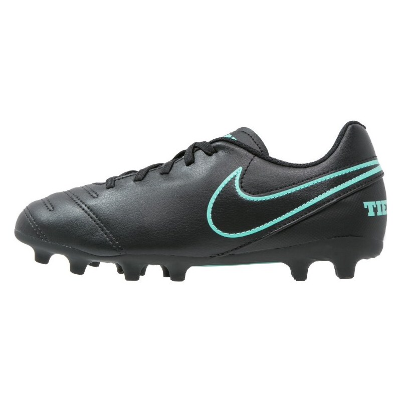 Nike Performance TIEMPO RIO III FG Chaussures de foot à crampons black/hyper turquoise