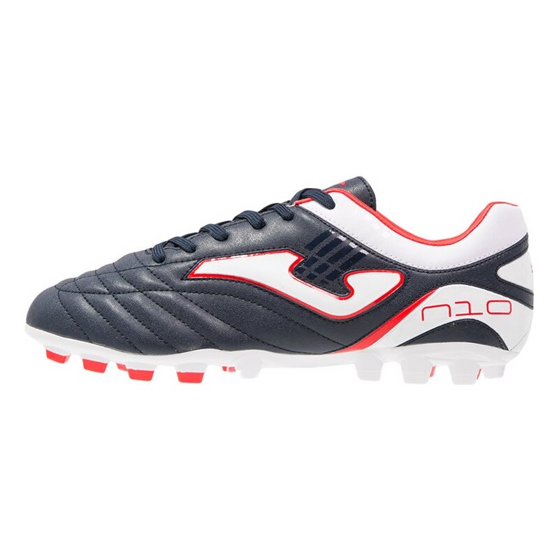 Joma N10 Chaussures de foot à crampons navy/white/red