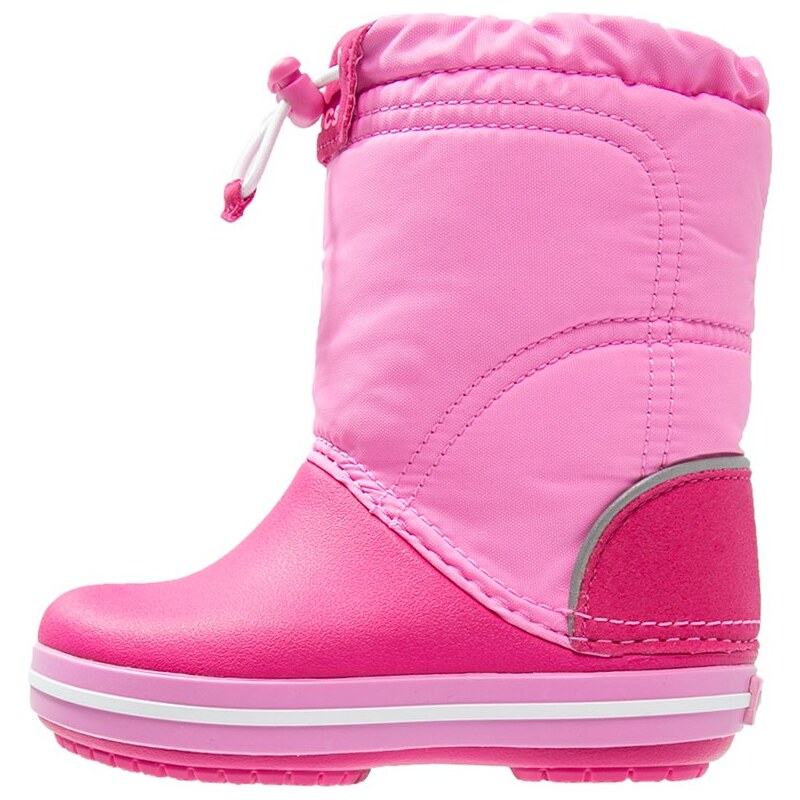 Crocs CROCBAND LODGEPOINT Bottes candy pink/party pink