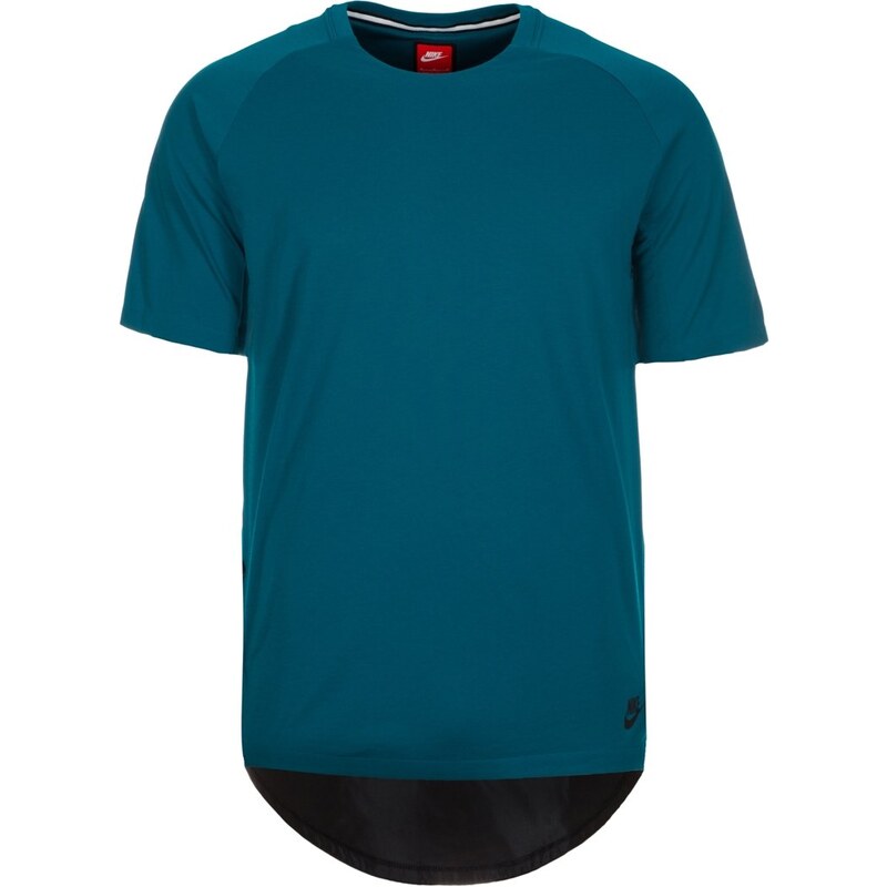 Nike Sportswear BONDED Tshirt basique green abyss/black
