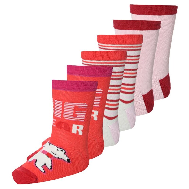 camano BIG BEAR 6 PACK Chaussettes red