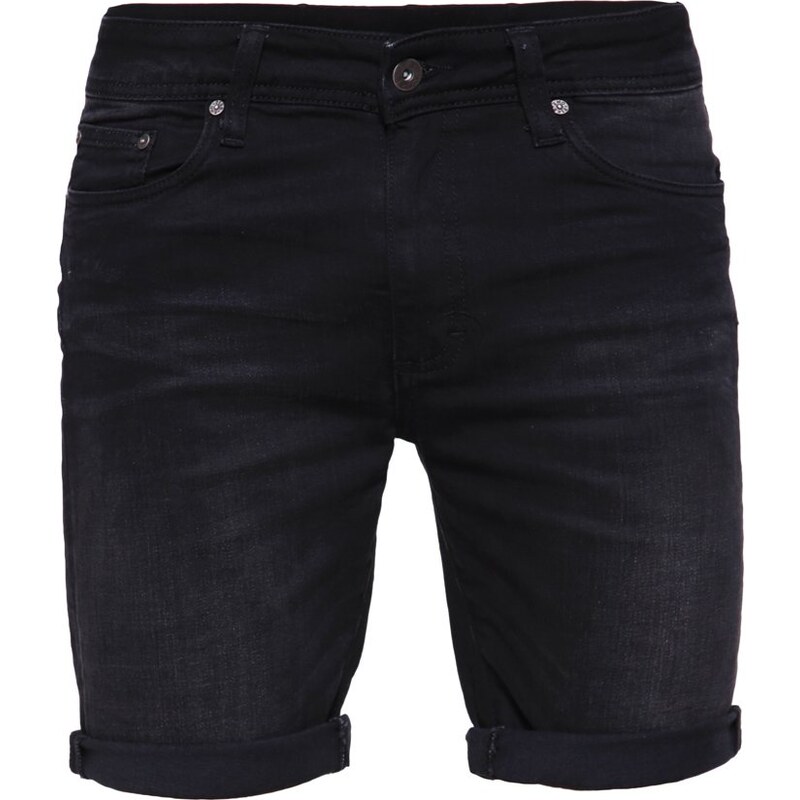 Pier One Short en jean washed black