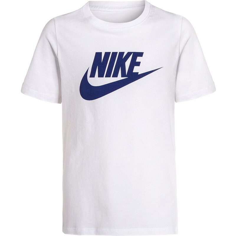 Nike Performance Tshirt imprimé white/deep royal blue