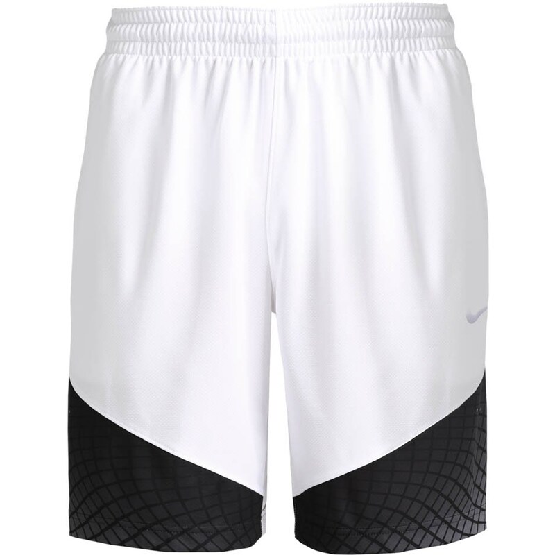 Nike Performance ELITE MATRIX Short de sport white/black/white/metallic silver