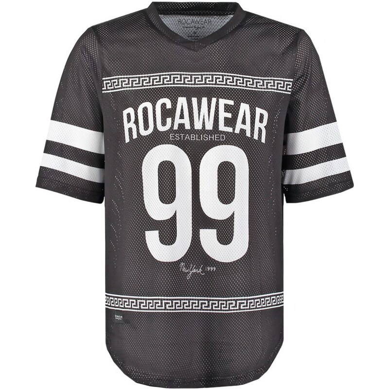 Rocawear FOOTBALL Tshirt imprimé black