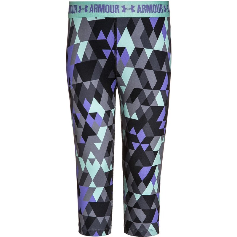 Under Armour Collants gray/crystal/violet storm