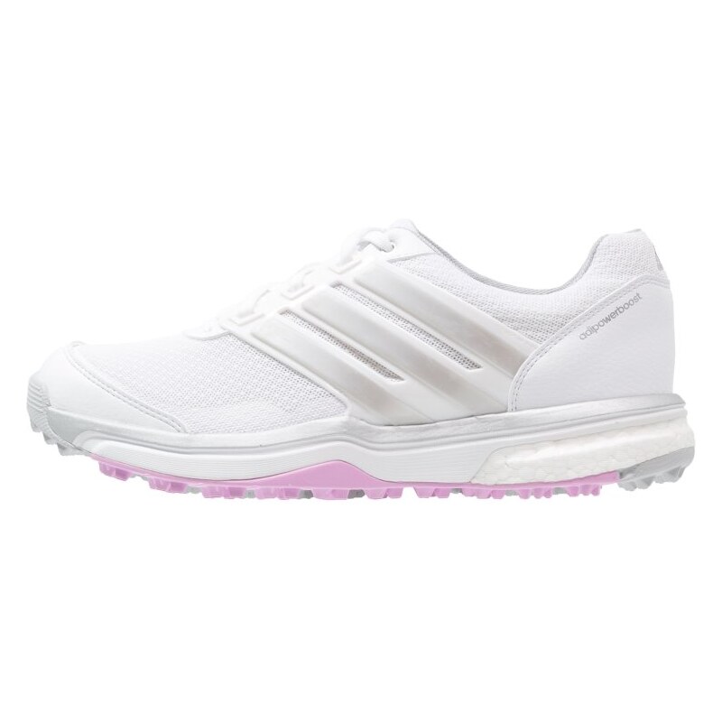 adidas Golf ADIPOWER SPORT BOOST 2 Chaussures de golf white/matte silver/wild orchid