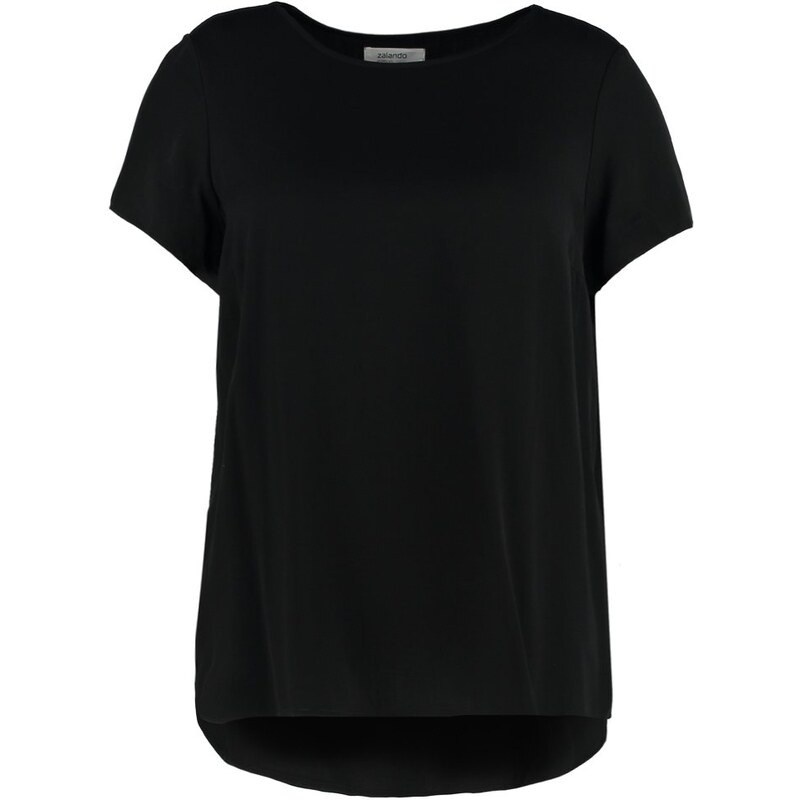 Zalando Essentials Curvy Tshirt basique black