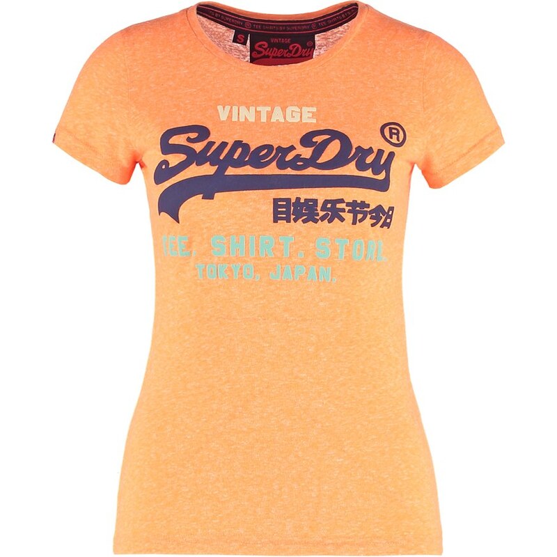 Superdry Tshirt imprimé popsicle peach snowy