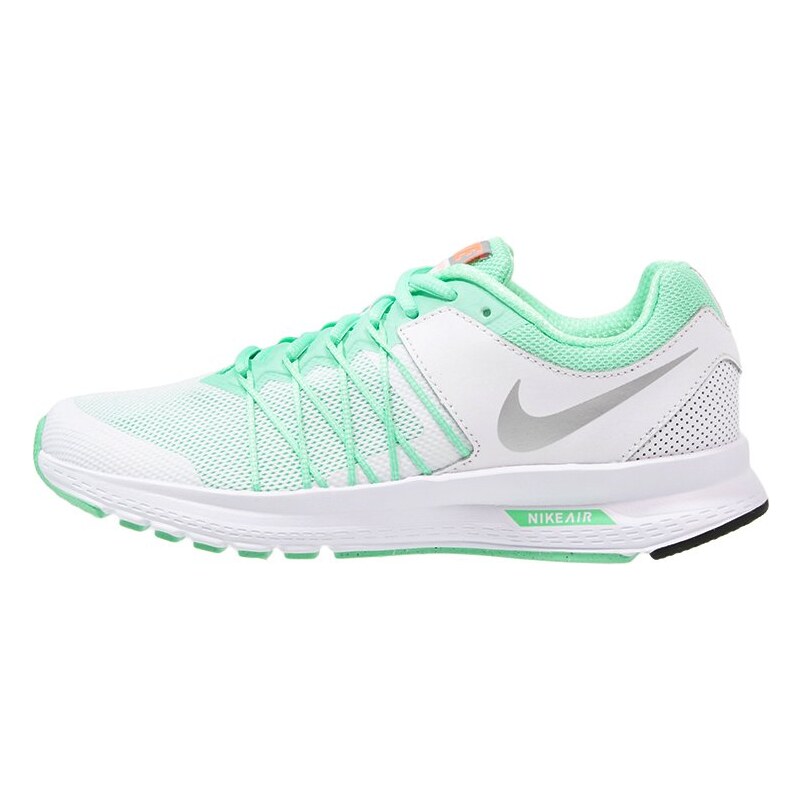 Nike Performance AIR RELENTLESS 6 Chaussures de running neutres green glow/metallic silver/bright mango/white/black