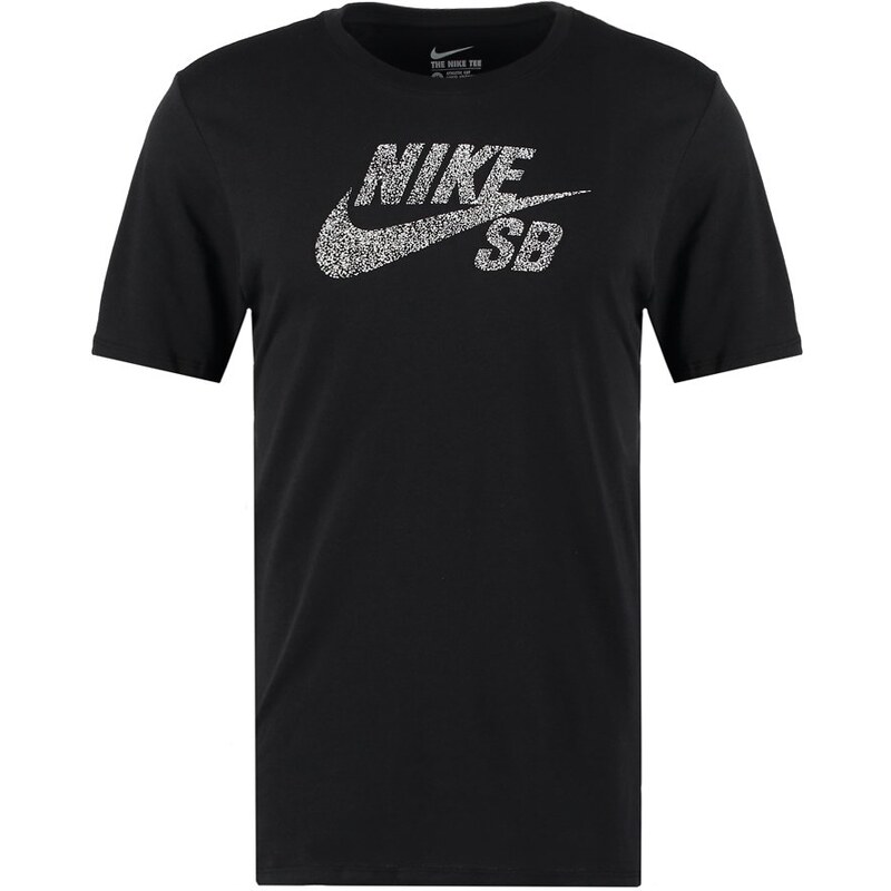 Nike SB Tshirt imprimé black/white