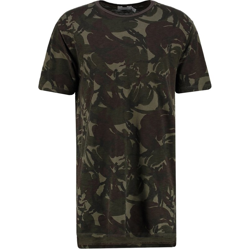 Topman Tshirt imprimé khaki/olive