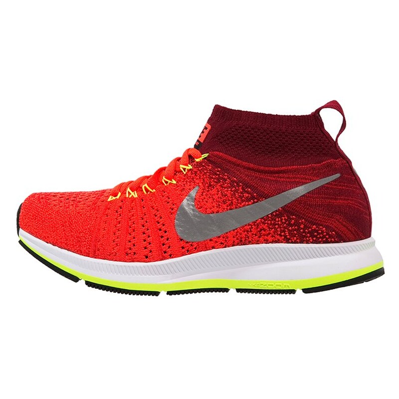Nike Performance ZOOM PEGASUS ALL OUT FLYKNIT Chaussures de running neutres bright crimson/team red/volt
