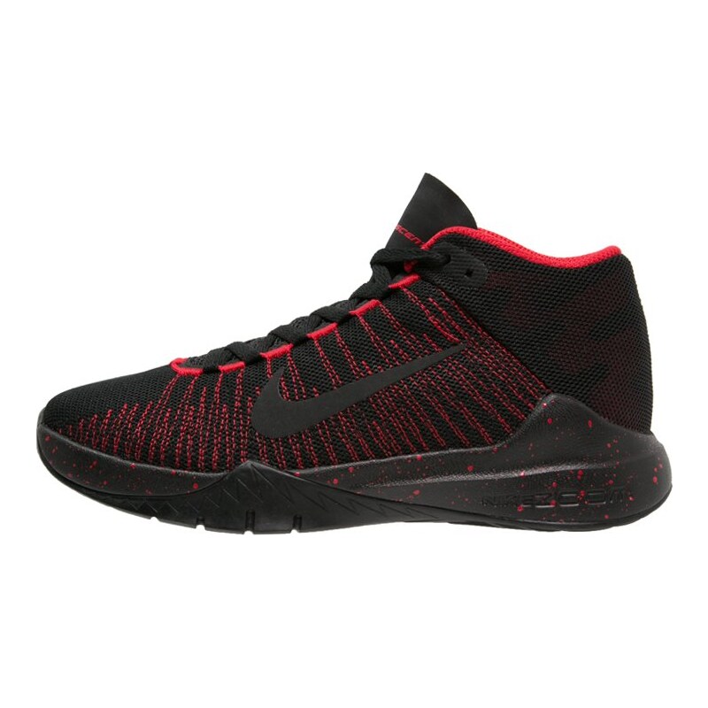 Nike Performance ZOOM ASCENTION Chaussures de basket black/university red