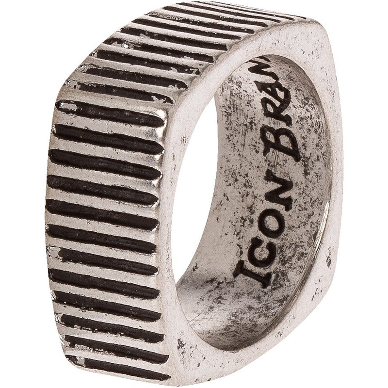 Icon Brand TIME SQUARED Bague silvercoloured
