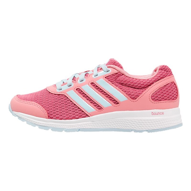 adidas Performance MANA BOUNCE Chaussures de running neutres ray pink/ice blue/pink