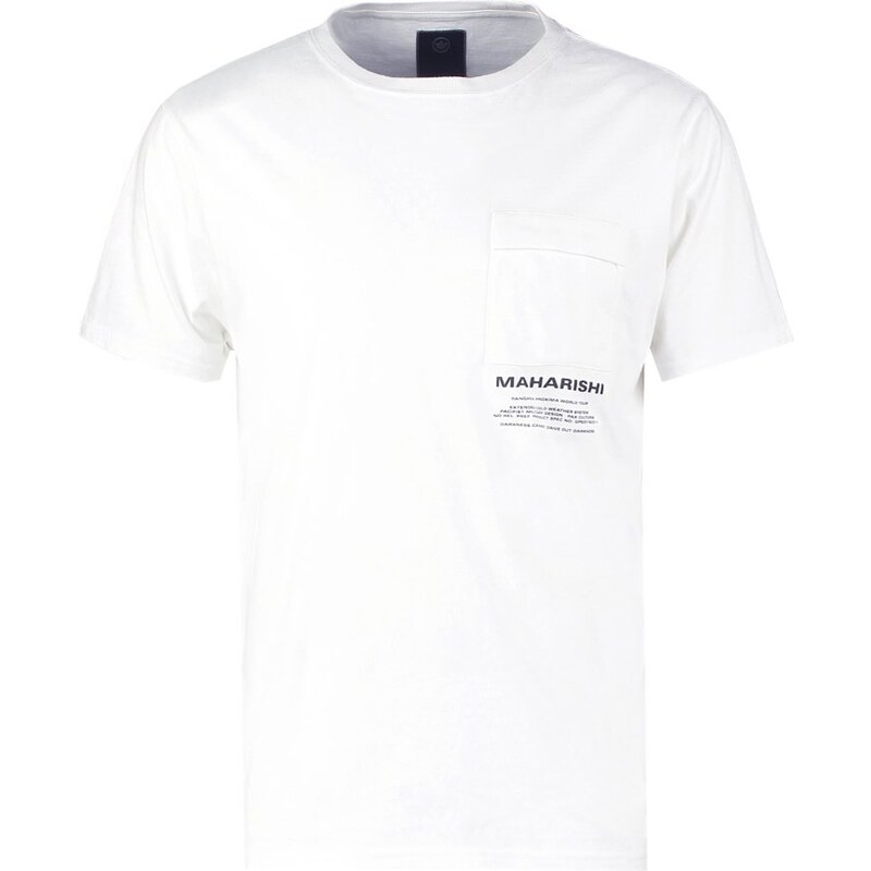 Maharishi MILTYPE Tshirt imprimé white