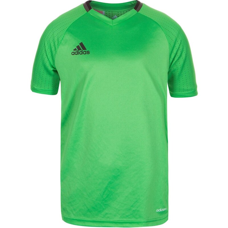 adidas Performance CONDIVO 16 Tshirt de sport semi solar lime/night brown