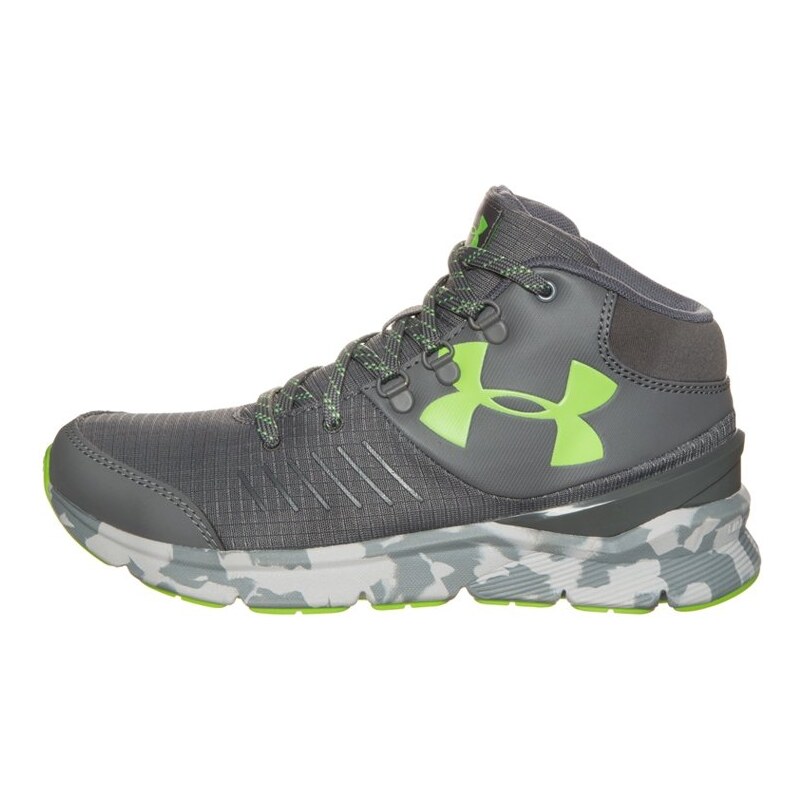 Under Armour OVERDRIVE MID MARBLE Chaussures de running neutres graphite/steel/lime light