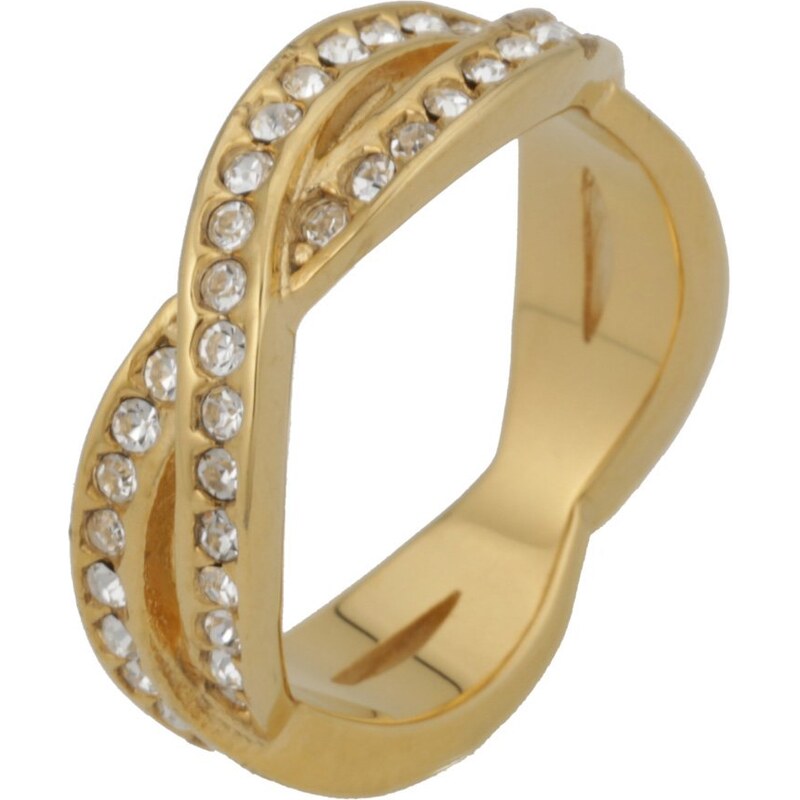 SNÖ of Sweden NINNI Bague gold coloured/clear